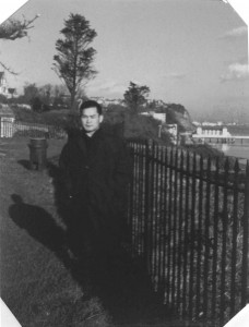 Chiba Sensei in 1967 in Cardiff, Wales.