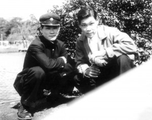 T.K. Chiba and M. Kanai in 1954.