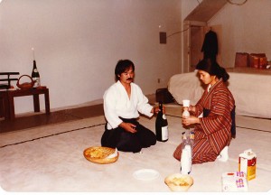 Chiba Sensei and Mrs. Chiba in San Diego, 1981.