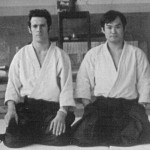 Mick Holloway and Chiba Sensei in England, 1973.