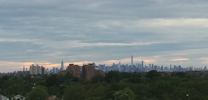 View of New York City from St. John's University